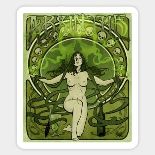 Absinthe 2 Sticker